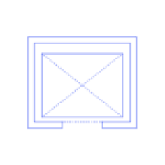 Layouts Elevators Single Car Contour Svg Vector, Free Vectors File
